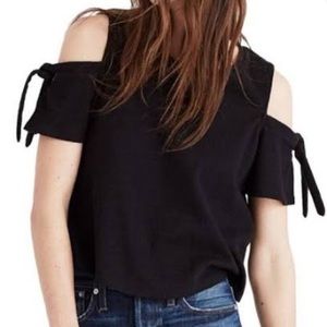 Madewell Skylark Cold-Shoulder Top.